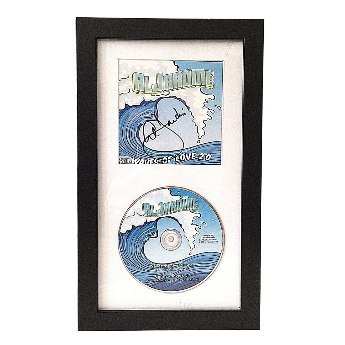 Al Jardine Signed Waves of Love CD Cover Beckett BAS Cert Autographed Beach Boys (1 of 3)