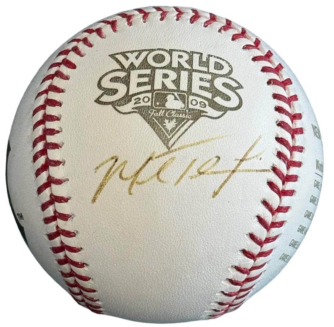 mark teixeira autographed 2009 world series baseball: mark teixeira autographed 2009 world series baseball Mark Teixeira Autographed 2009 World Series Baseball SKU no: RBJ7505384833112