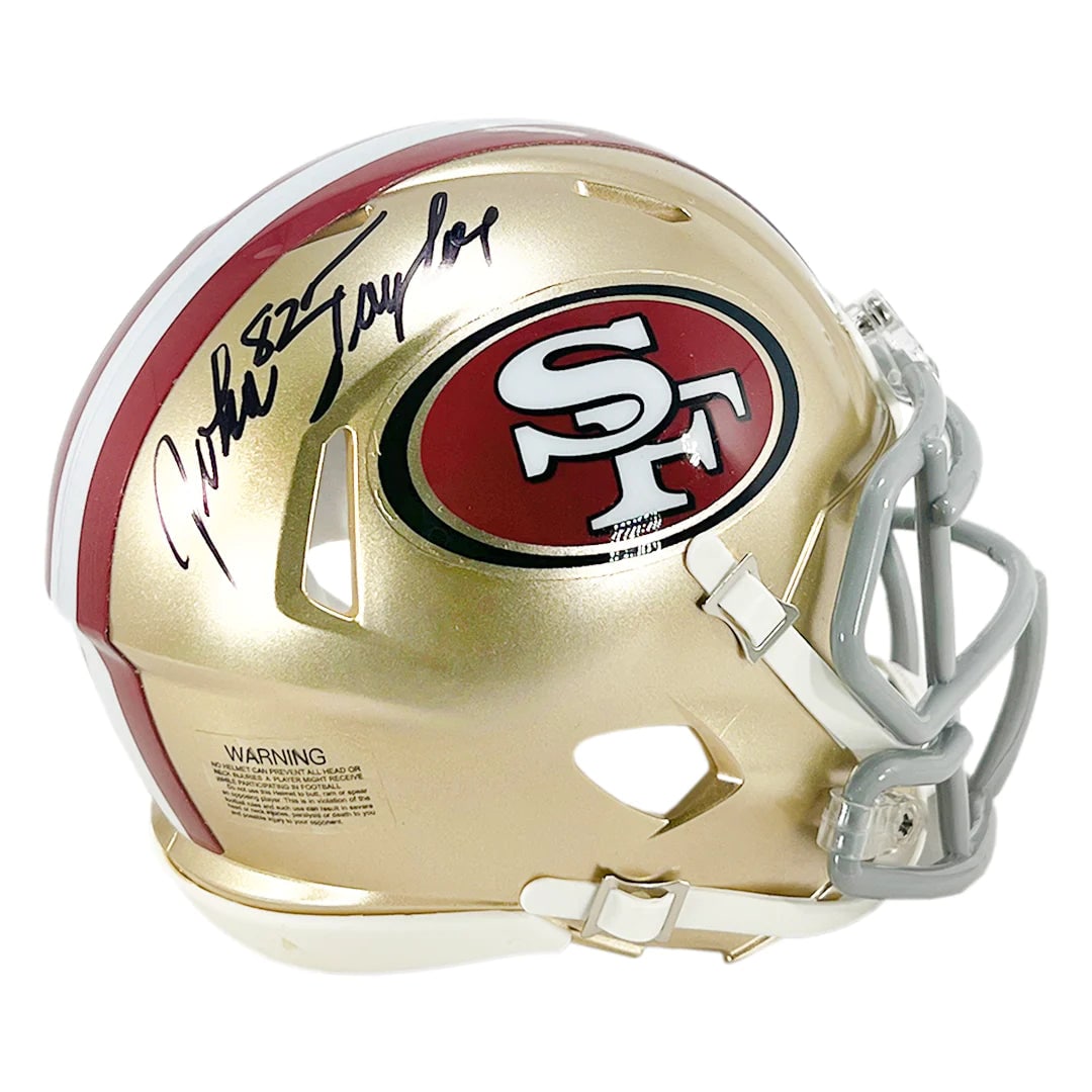 john taylor signed san francisco 49ers speed mini football helmet (JSA): john taylor signed san francisco 49ers speed mini football helmet (JSA) John Taylor Signed San Francisco 49ers Speed Mini Football Helmet (JSA) SKU no: RBJ7518490001496