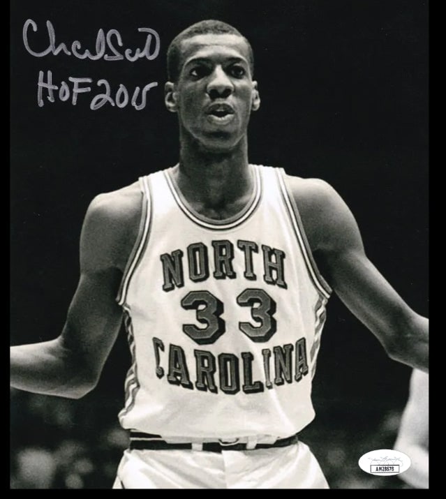 charlie scott boston celtics and north carolina tar heels signed and inscribed "hof 2015" 8x10 photo (1 of 2)
