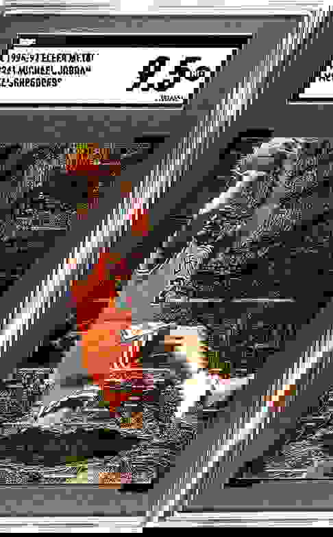 michael jordan metal shredders card