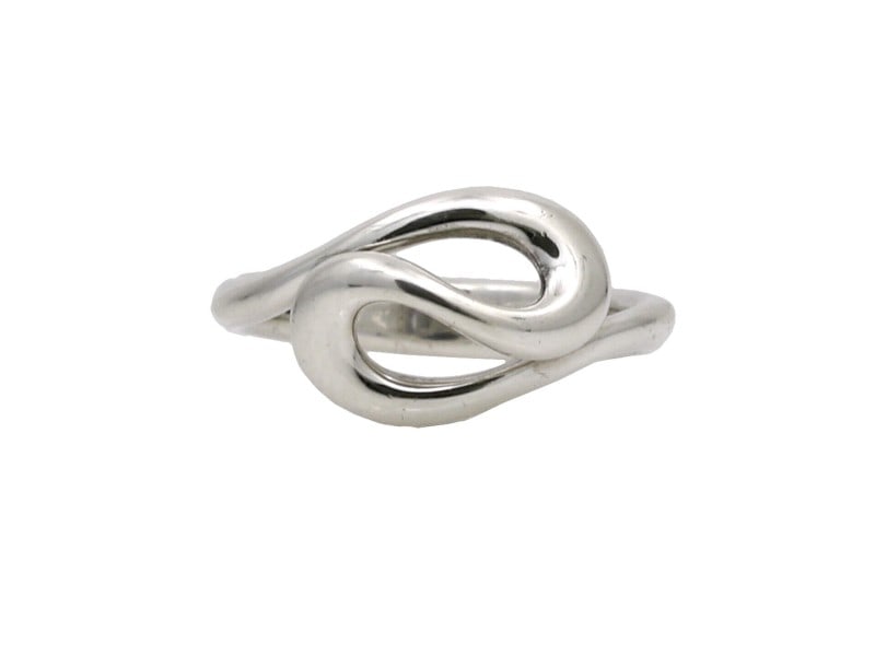 Vintage Tiffany & Co. Open Wave Ring In Sterling Silver (1 of 6)