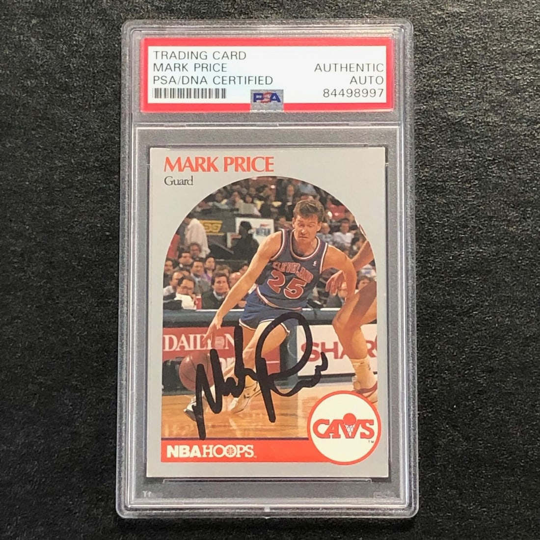 1990 NBA Hoops #79 Mark Price Signed Card PSA Slabbed Cavaliers: 1990 NBA Hoops #79 Mark Price Signed Card PSA Slabbed Cavaliers 1990 NBA Hoops #79 Mark Price Signed Card PSA Slabbed Cavaliers SKU no: RBJ7321061294168