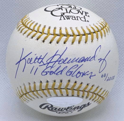 Keith Hernandez Signed 11 Gold Gloves