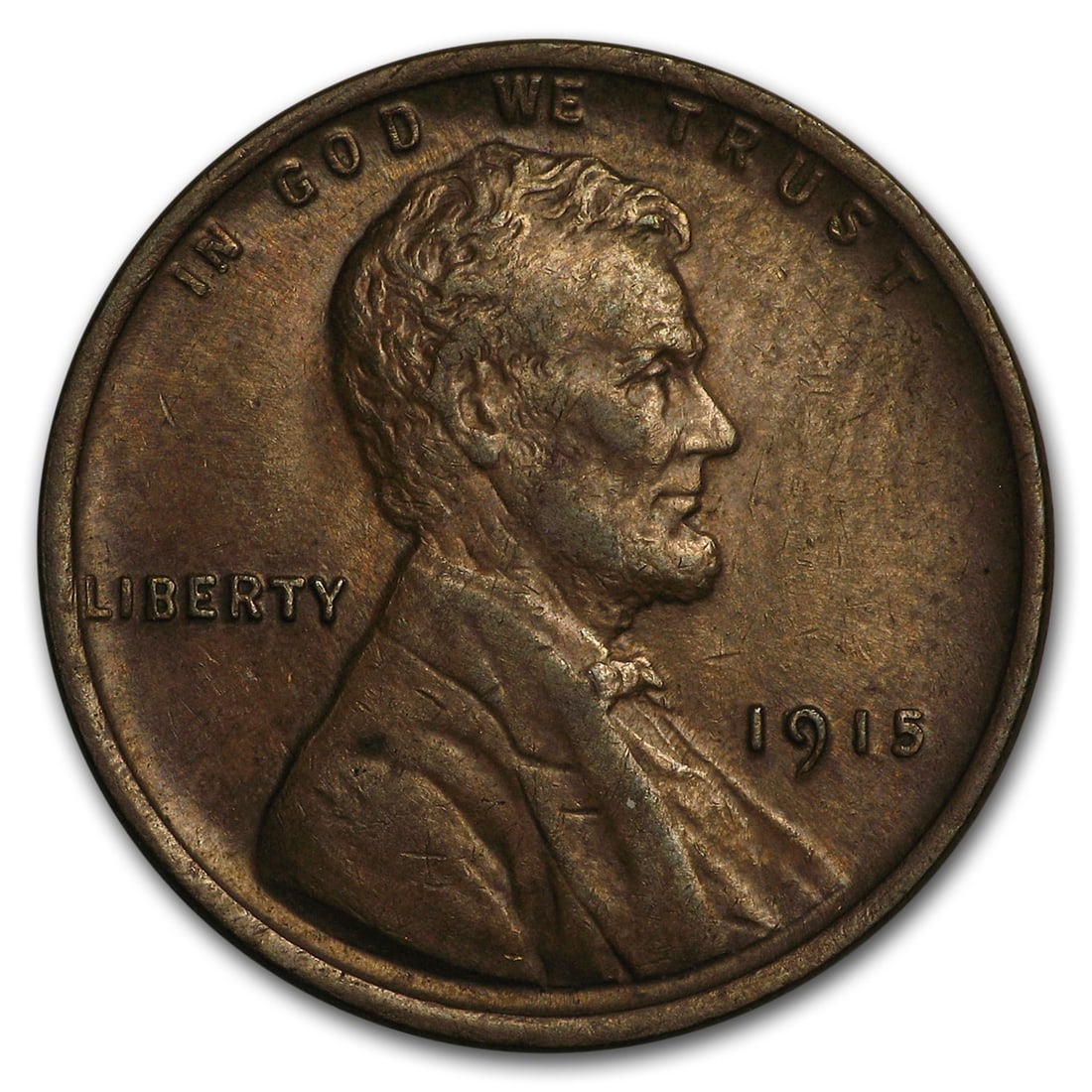1915 Lincoln Cent XF (1 of 1)