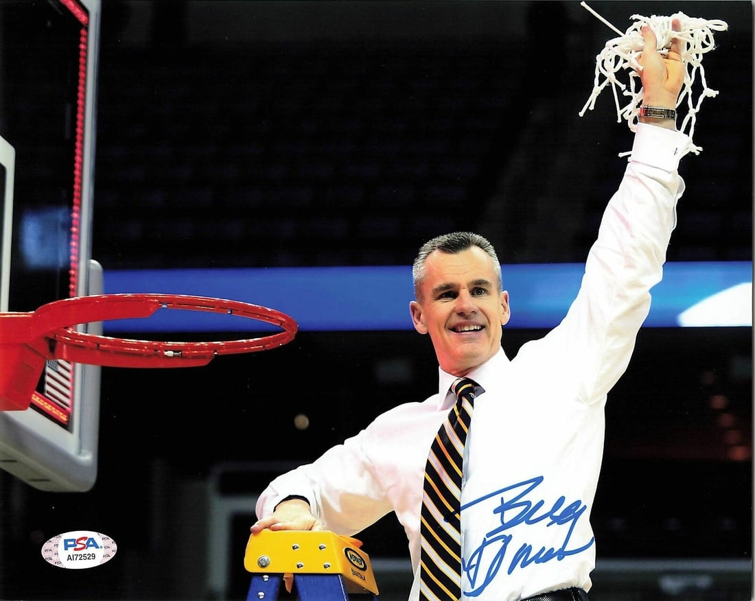 Billy Donovan signed 8x10 photo PSA/DNA: Billy Donovan signed 8x10 photo PSA/DNA Billy Donovan signed 8x10 photo PSA/DNA Oklahoma City Thunder Autographed SKU no: 7257787629656