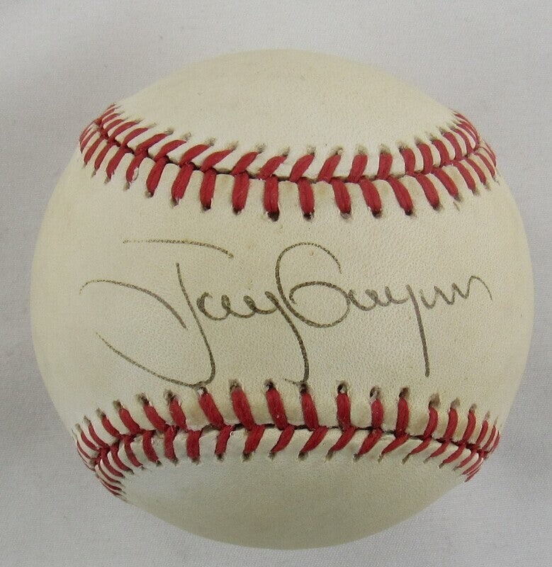 tony gwynn signed rawlings baseball: tony gwynn signed rawlings baseball JSA p28155 Tony Gwynn Signed Rawlings Baseball JSA P28155 SKU no: RBJ7662376353880
