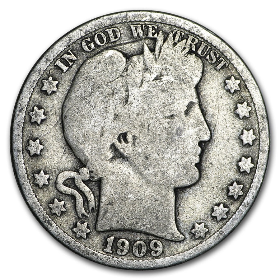 1909-O Barber Half Dollar Good (1 of 2)
