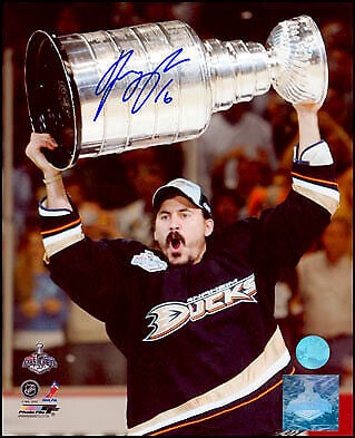 George Parros Anaheim Ducks Autographed 2007 (1 of 1)