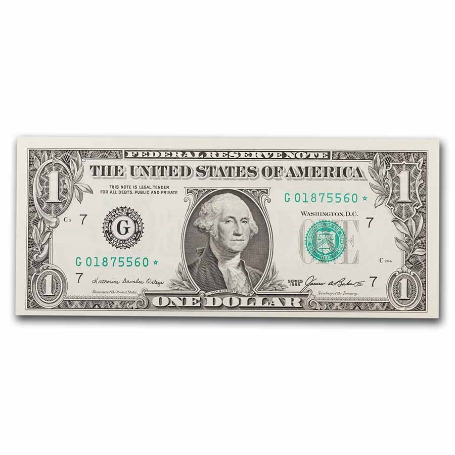 1985* (G-Chicago) $1.00 FRN CU (1 of 3)