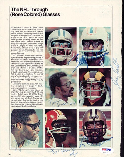 billy johnson & others authentic: billy johnson & others authentic autographed magazine page photo PSA s43172 Billy Johnson & Others Authentic Autographed Magazine Page Photo PSA S43172 SKU no: RBJ7281440718936