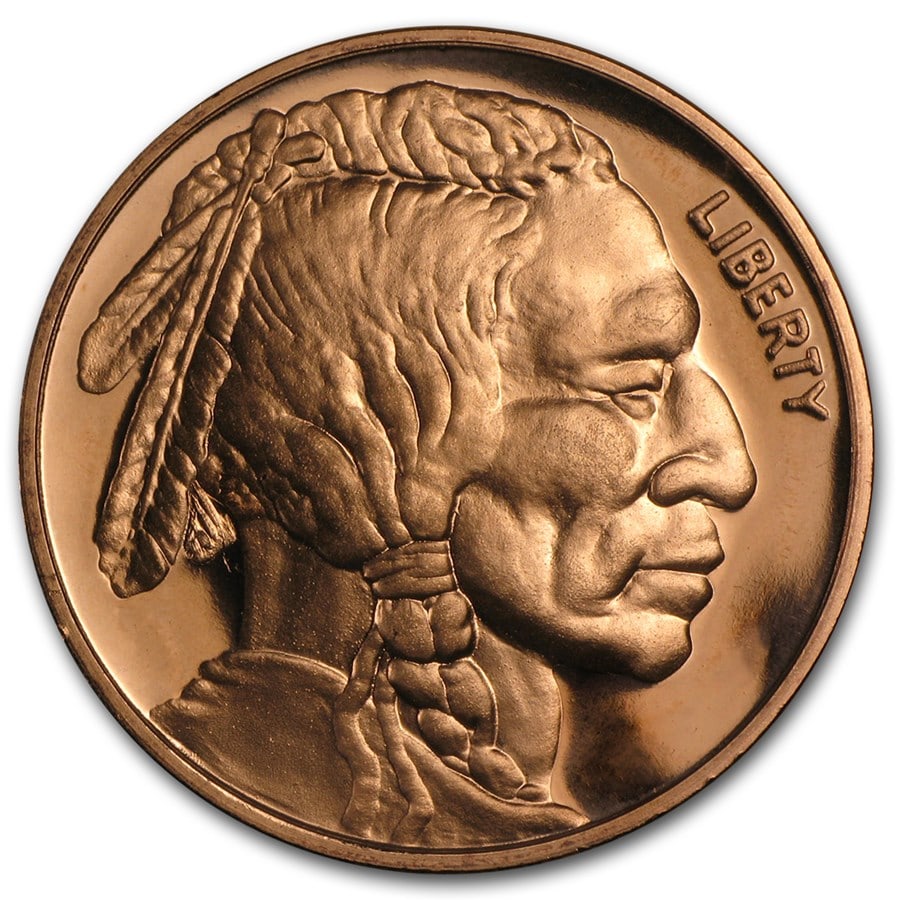 1 oz Copper Round - (1 of 3)