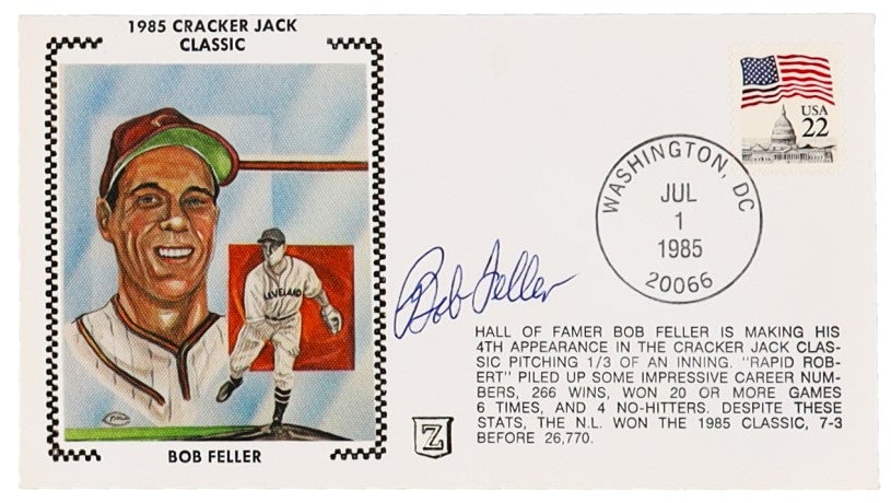 bob feller cleveland indians and (1 of 2)