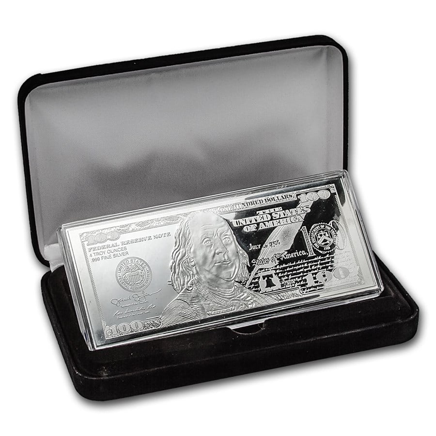 4 oz Silver Bar - (1 of 3)