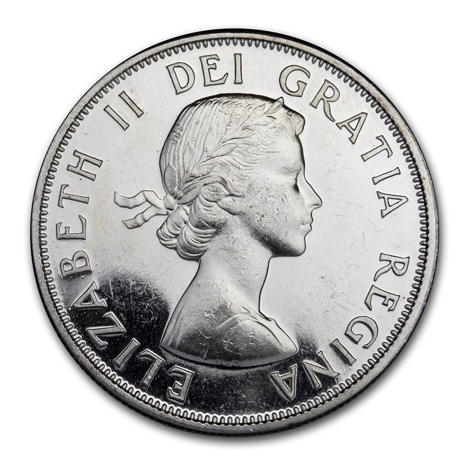 1963 Canada Silver 50 Cents (1 of 2)