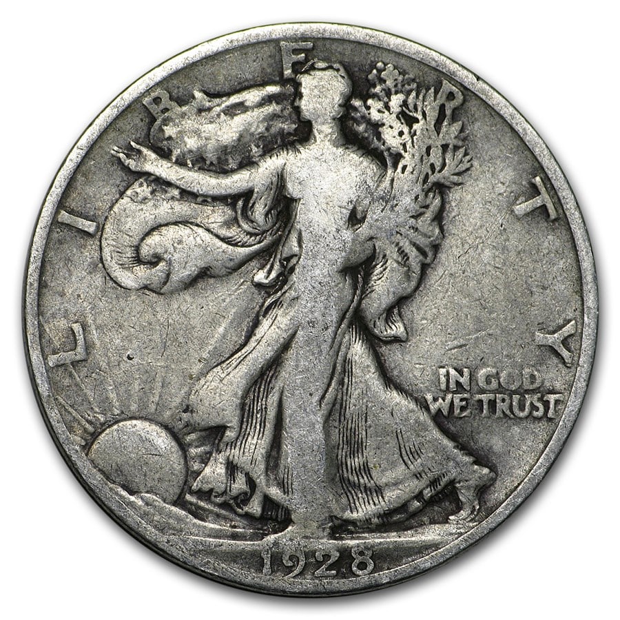 1928-S Walking Liberty Half Dollar (1 of 2)