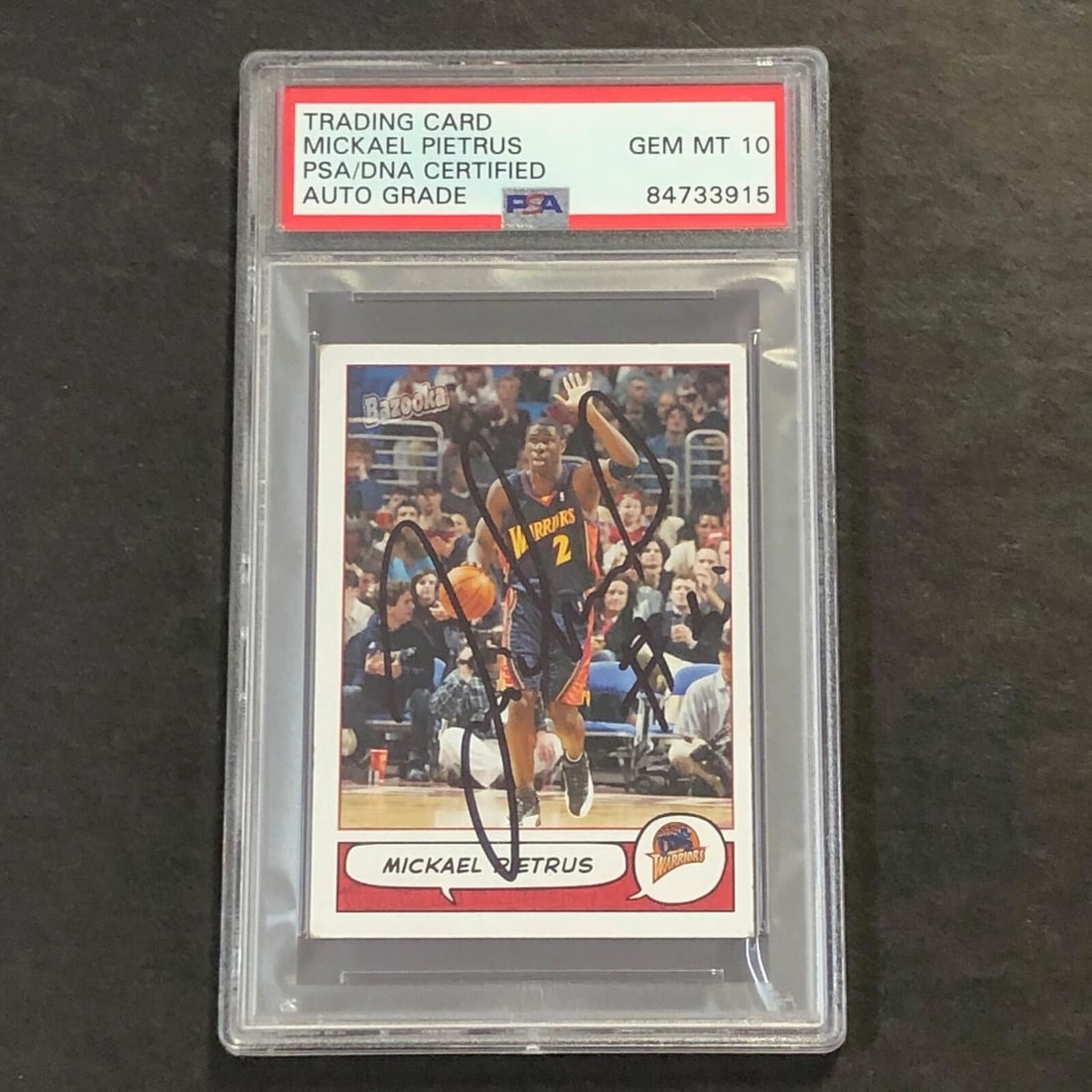 2004-05 topps bazooka #117 mickael (1 of 2)