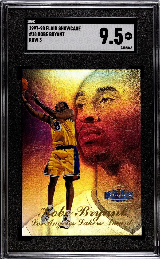 kobe bryant 1997-98 flair showcase (1 of 2)