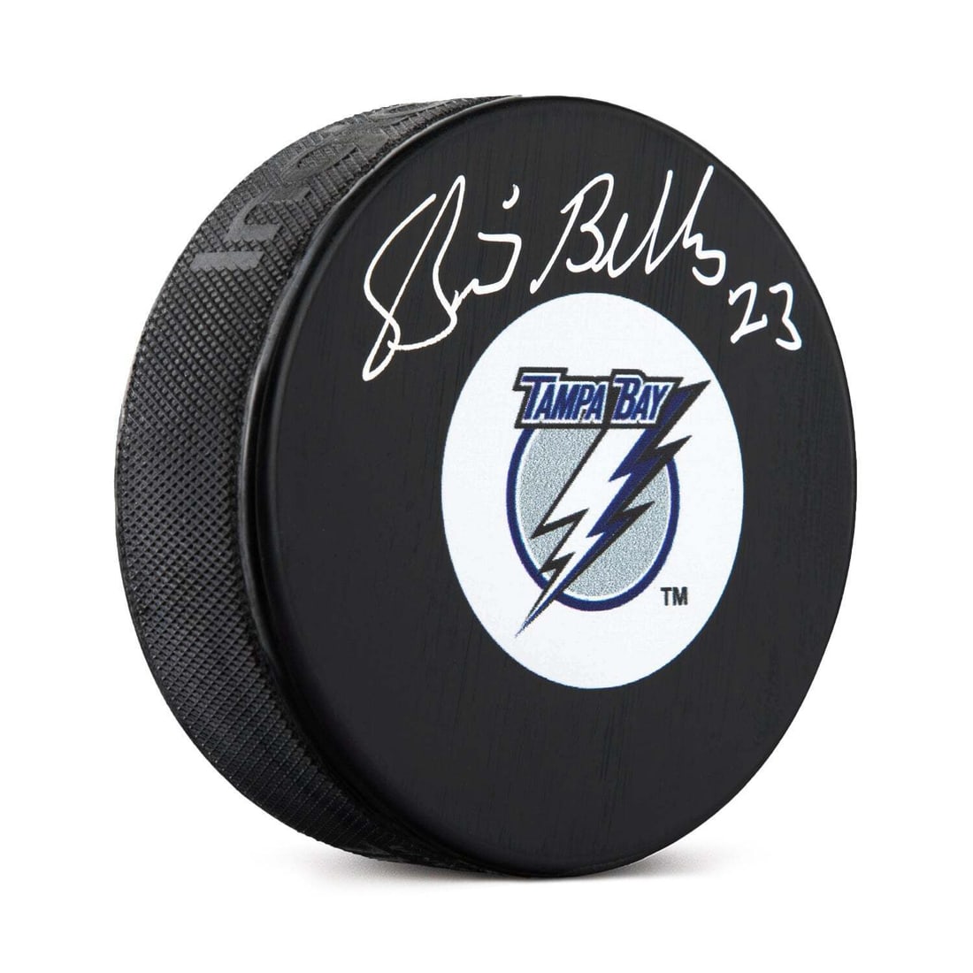 brian bellows autographed tampa bay: brian bellows autographed tampa bay lightning retro logo puck Brian Bellows Autographed Tampa Bay Lightning Retro Logo Puck SKU no: 7595752128600