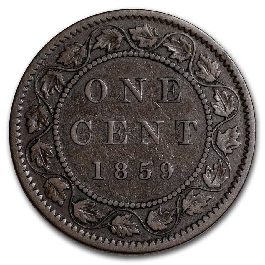 1859 Canada Large Cent Victoria (1 of 2)