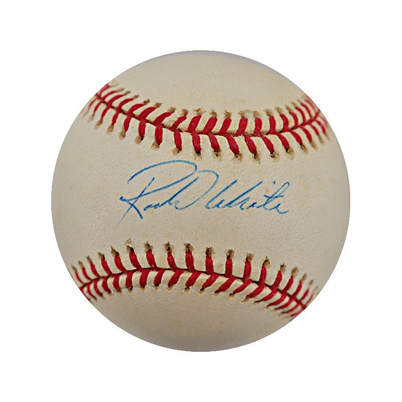 rondell white autographed bud selig: rondell white autographed bud selig OML baseball (JSA) Rondell White Autographed Bud Selig OML Baseball (JSA) - some yellowing on ball SKU no: 7485825908824