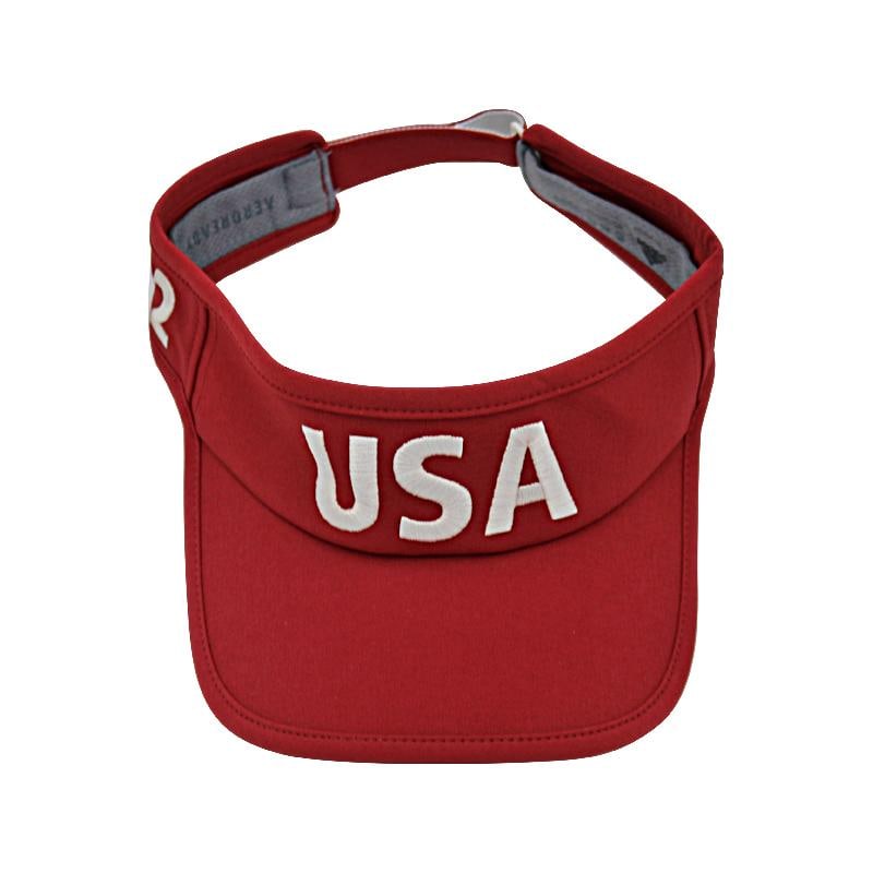 Alix Klineman Team USA Used: Alix Klineman Team USA Used Red Adidas Visor Adjustable Alix Klineman & April Ross are fresh off of Olympic Gold in Tokyo! Ross is the first American beach athlete to win three Olympic medals with thr