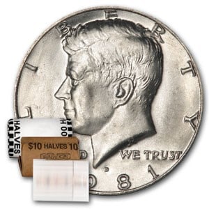 1981-D Kennedy Half Dollar 20-Coin (1 of 1)