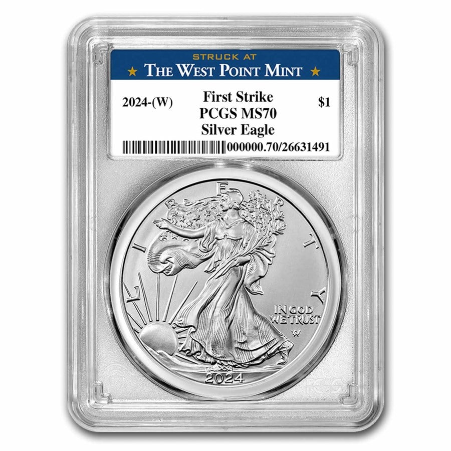 2024-(W) American Silver Eagle MS-70 (1 of 3)