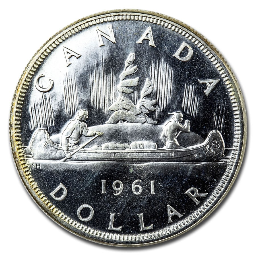 1961 Canada Silver Dollar BU/Prooflike (1 of 1)