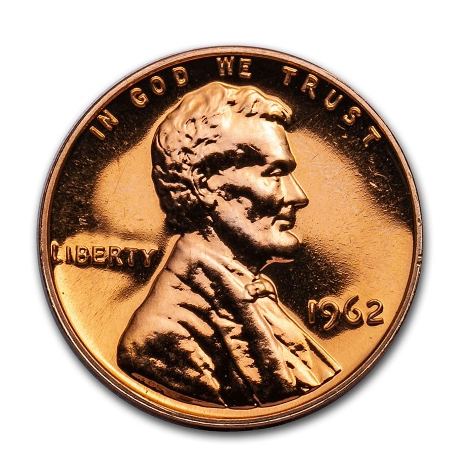 1962 Lincoln Cent Gem Proof (1 of 2)