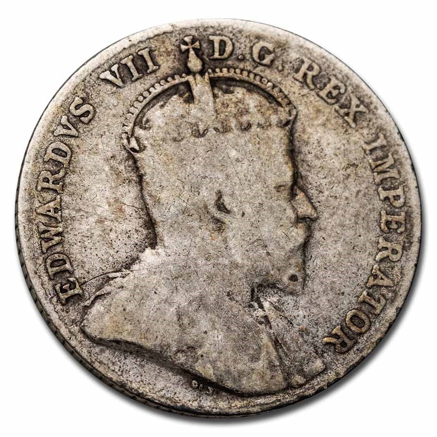 1902-1910 Canada Silver 10 Cents (1 of 2)