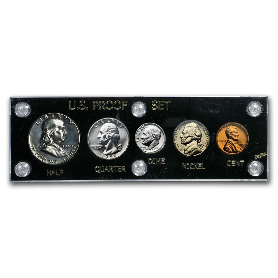 1959 U.S. Proof Set (Hard (1 of 10)