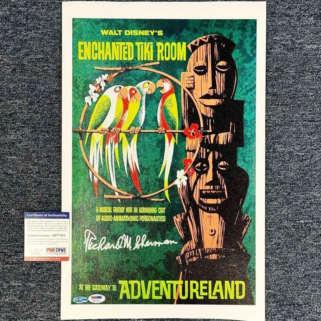 disney composer richard sherman signed (1 of 2)