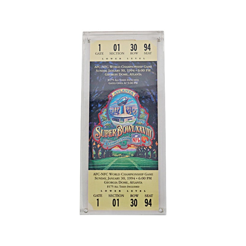 1994 super bowl commemorative ticket (1 of 1)