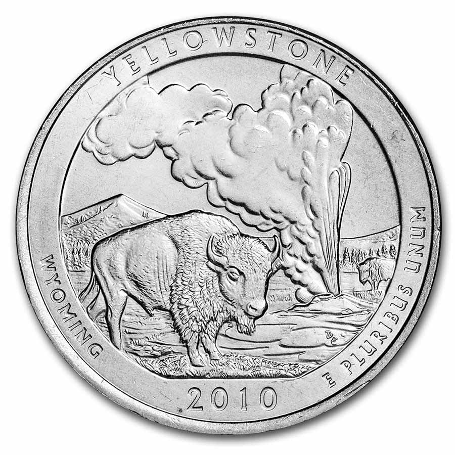2010-P ATB Quarter Yellowstone National (1 of 2)