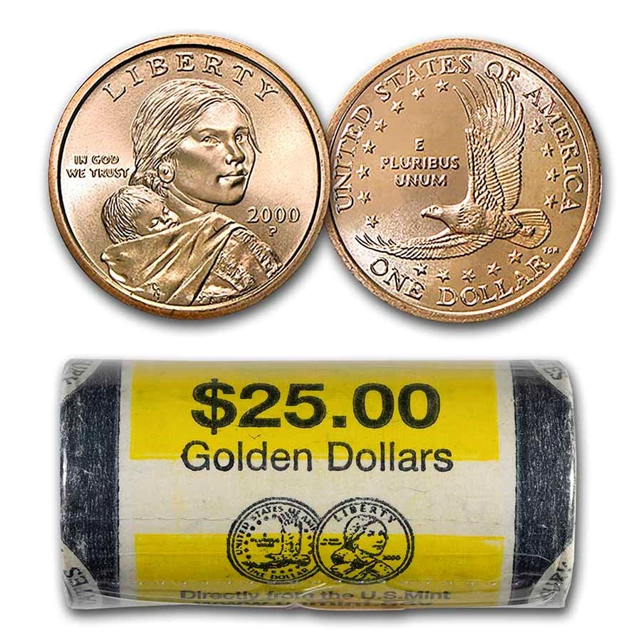 2000-P Sacagawea Dollar (25-Coin Mint (1 of 3)