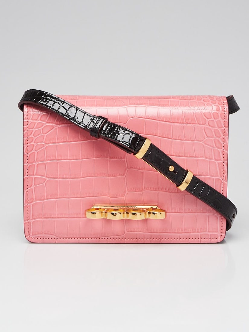 Alexander Mcqueen Coral Croc Embossed (1 of 10)