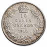 1910 Canada Silver 10 Cents