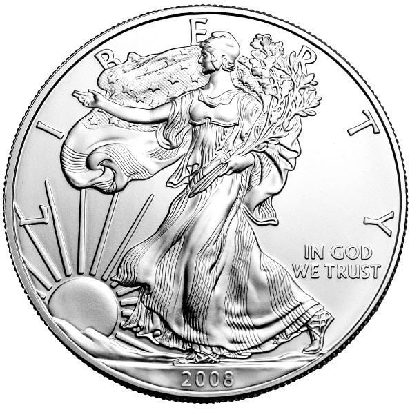 2008 1 oz American Silver (1 of 2)