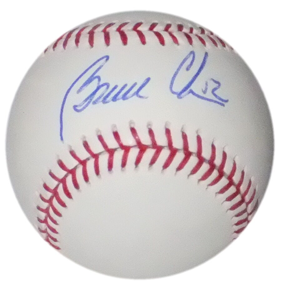 bruce chen signed selig ball braves mets expos royals reds sox os MLB holo auto: bruce chen signed selig ball