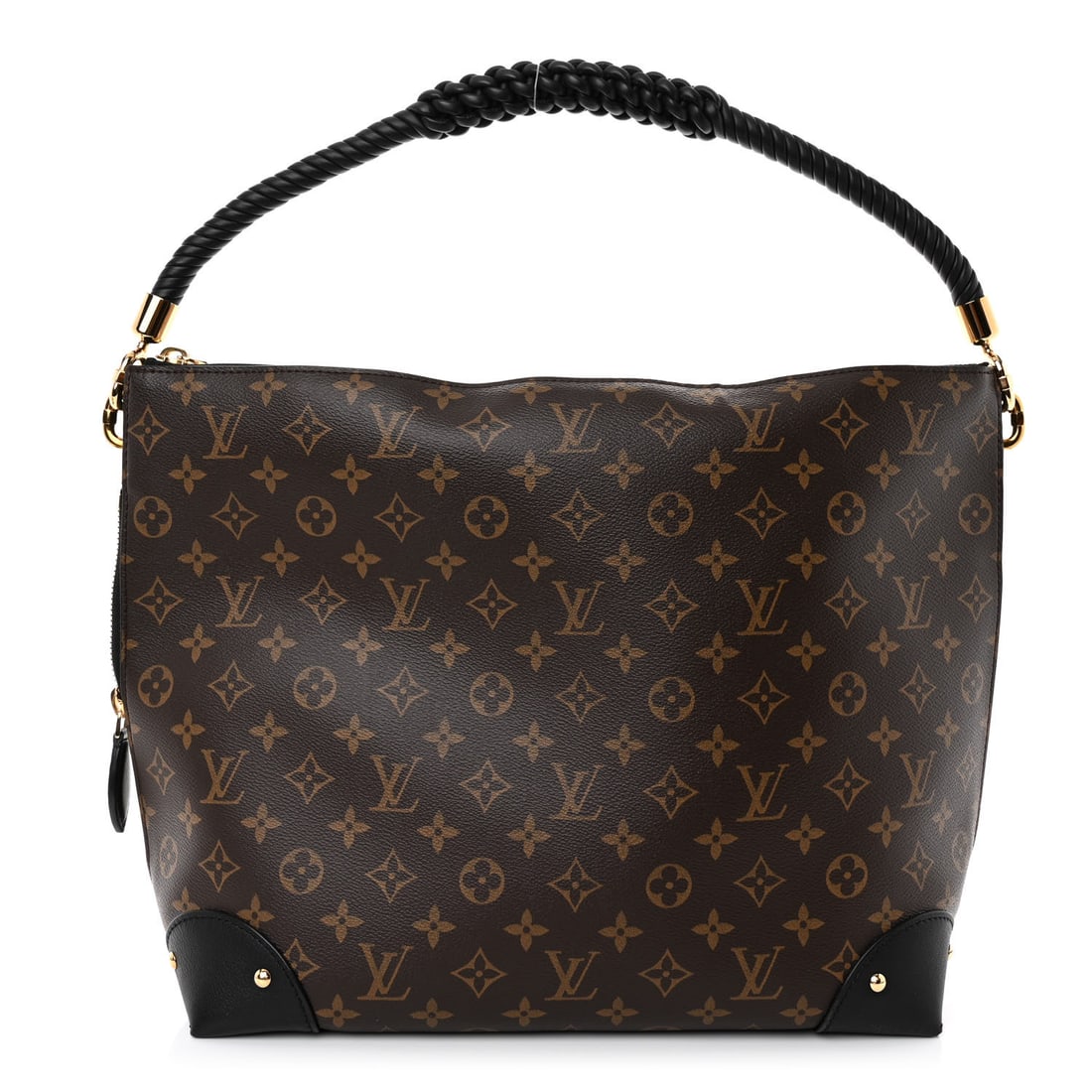 Louis Vuitton Reverse Monogram Triangle: Louis Vuitton Reverse Monogram Triangle Softy Brand: LOUIS VUITTON Condition: Excellent Condition Details: Exterior: Corner wear, Interior: Marks, Hardware: Faint scratch(es), , Dust bag Base length: