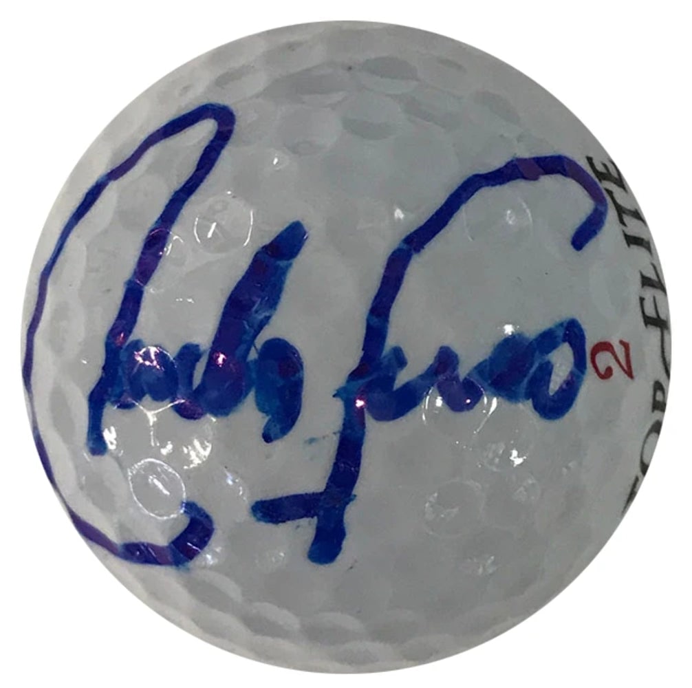 Carlos Franco Autographed Top Flite: Carlos Franco Autographed Top Flite 2 Tour Golf Ball Carlos Franco Autographed Top Flite 2 Tour Golf Ball