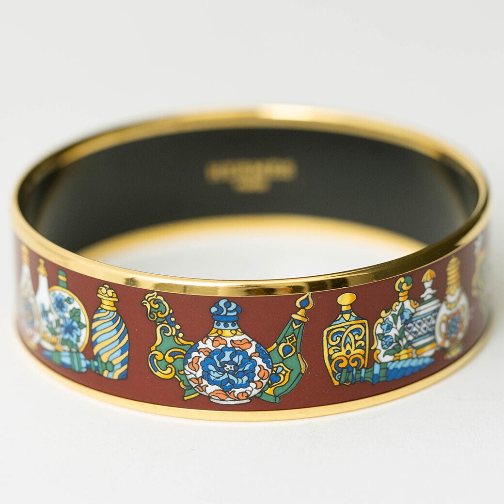HERMES #3 Enamel MM Bangle Perfume (1 of 10)