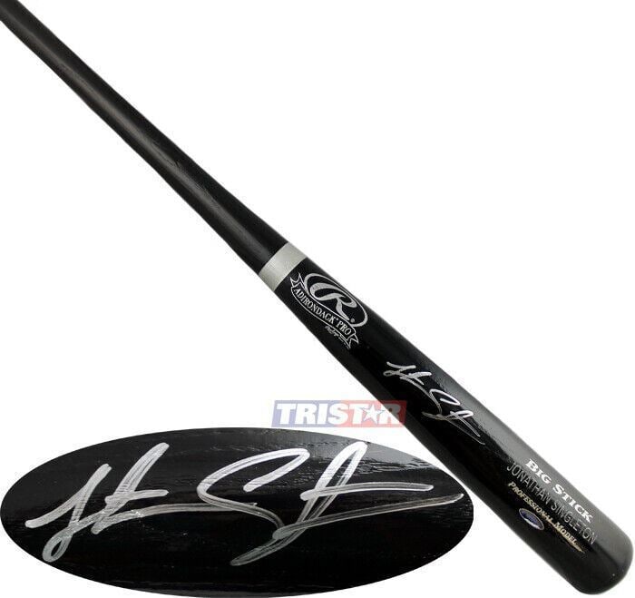 jonathan singleton signed autographed rawlings name: jonathan singleton signed autographed rawlings name model bat tristar COA Jonathan Singleton Signed Autographed Rawlings Name Model Bat TRISTAR COA