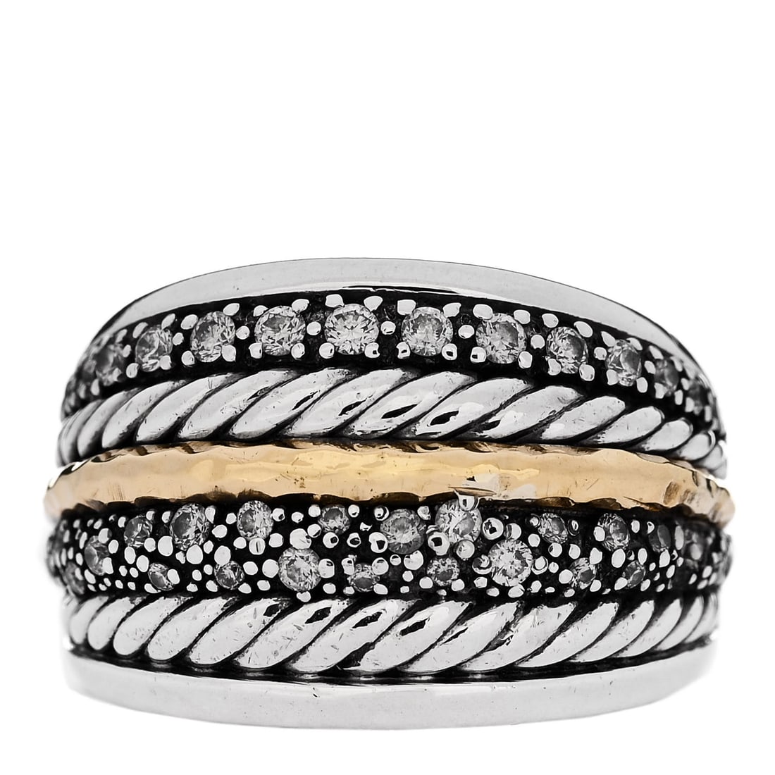 David Yurman Sterling Silver 18K Yellow (1 of 5)