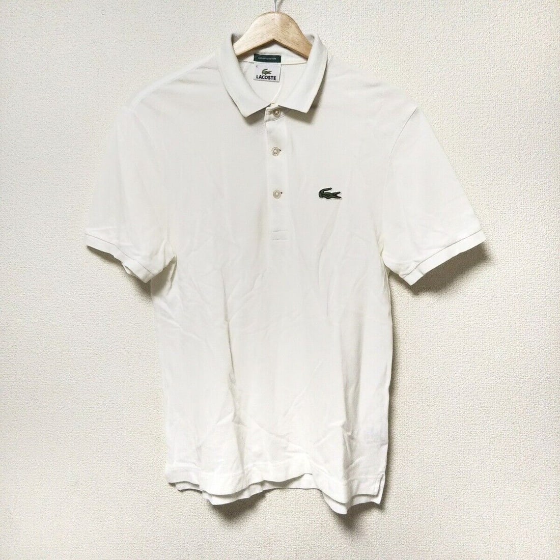 Auth Lacoste - White Gray Multi: Auth Lacoste - White Gray Multi Mens Polo Shirt Condition: Pre-owned Brand: Lacoste Style: Polo Shirt Color: White, Gray, Multi Material: Please see the photo of the quality tag ConditionRank: 7 <