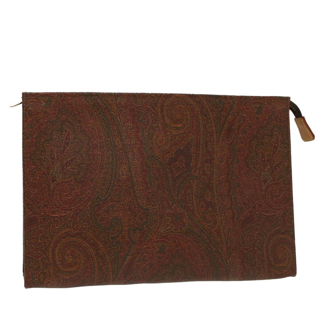 ETRO Clutch Bag PVC Leather Brown: ETRO Clutch Bag PVC Leather Brown Auth am4937 Condition: Pre-owned Seller Notes: ?Pre-owned: An item that has been Pre-Owned or worn previously. See the sellers listing for full ... Read more about th