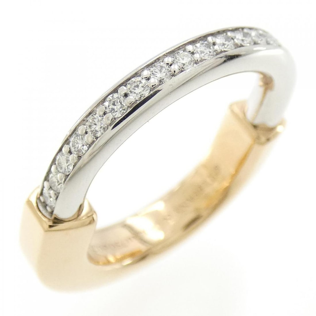 Authentic Tiffany lock Ring 0.21CT (1 of 5)