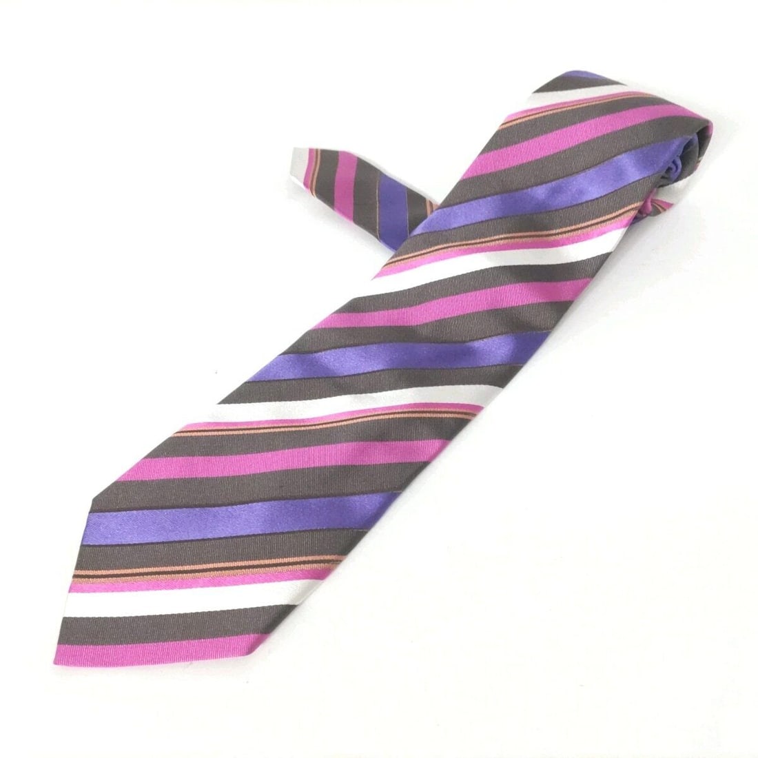 Auth ETRO - Dark Brown Pink: Auth ETRO - Dark Brown Pink Multi Mens Tie Condition: Pre-owned Brand: ETRO Style: Tie Color: Dark Brown, Pink, Multi Accessories: None ConditionRank: 7 Department: Mens Type: Ti