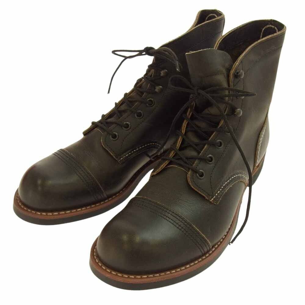 RED WING 8086 Iron Ranger Work: RED WING 8086 Iron Ranger Work Boots 27.5cm Mens Condition: Pre-owned Brand: RED WING Country: Japan SN: MOR_0820 Department: NA Type: Boot Character: Boots US Shoe Size: NA